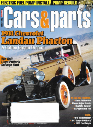 CARS & PARTS 2010 JAN - '31 LANDAU PHAETON, '19 MEISENHELDER, 47 DODGE MODSTOCK